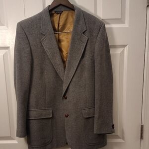 Elegant Gray Men's Blazer